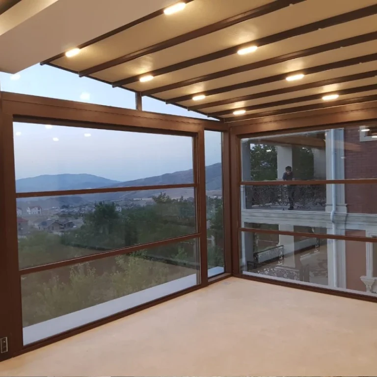 salihleraltı kumandalı giyotin cam sistemleri